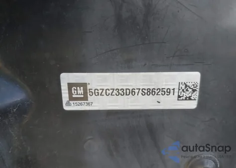 2007 Saturn Vue 4 Cyl from USA, damaged, VIN 5GZCZ33D67S862591